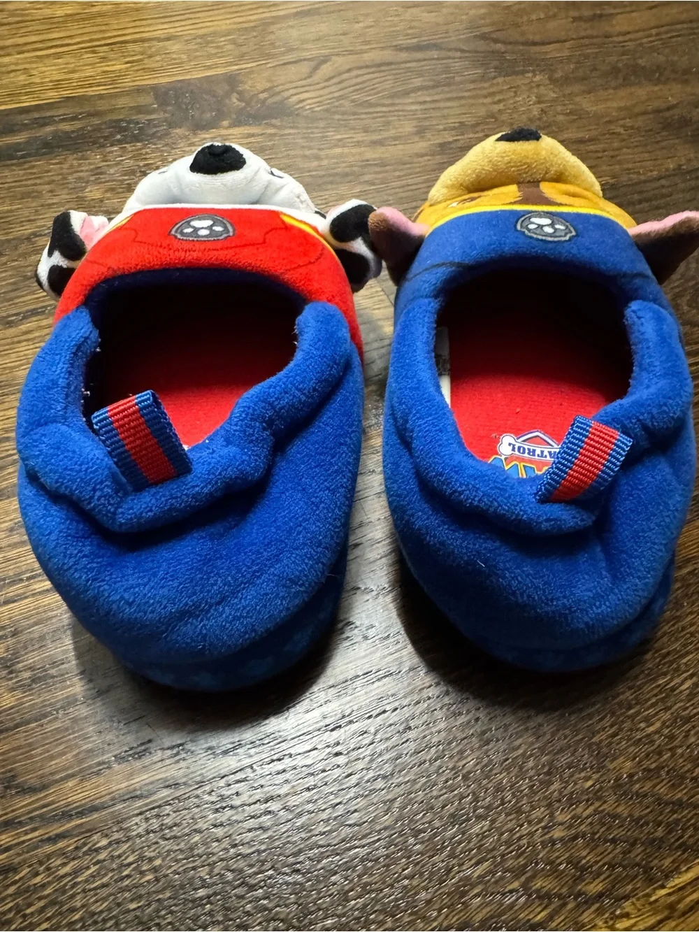 Paw Patrol Plush Character Slippers - Blue, Red, Yellow, White